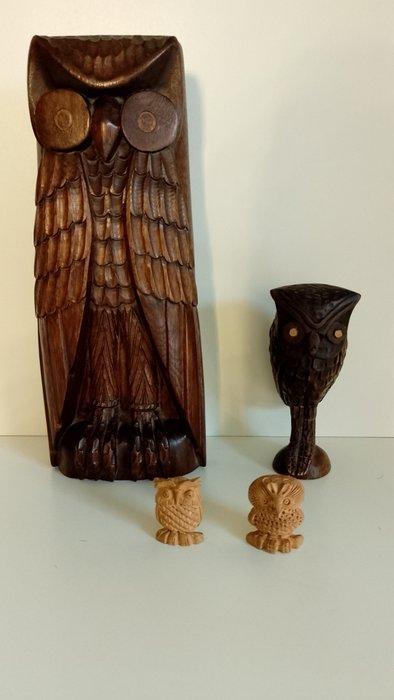 Unknown - Figurine miniature - Collectie uilen beeldjes (35), Antiek en Kunst, Curiosa en Brocante