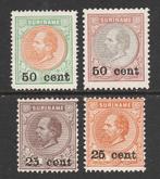 Suriname 1900 - Hulpuitgifte - NVPH 37/40