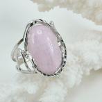 Zilver - Ring - Kunzite, Antiek en Kunst