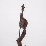 Image dune sculpture de Jeanne dArc, 19e siècle. - Bronze, Antiek en Kunst