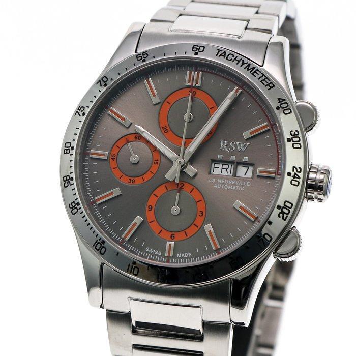 RSW - La Neuveville Sport Valjoux - RSWA130-SS-2 - Heren -, Handtassen en Accessoires, Horloges | Heren