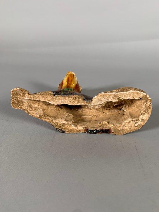 Oud Chinees, Tang-dynastie Terracotta wachthond - 15 cm, Verzamelen, Mineralen en Fossielen