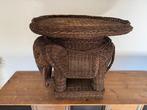 Bijzettafel - Rattan - Elephant table in rattan