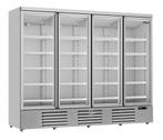 CombiSteel Koelkast 4 Glasdeuren 2025L Wit, Elektronische apparatuur, Vriezers en Diepvrieskisten, Ophalen of Verzenden, Nieuw