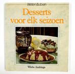 Desserts voor elk seizoen 9789062485840, Boeken, Kookboeken, Gelezen, Wiebe Andringa, Verzenden