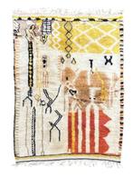 Abstract patroon Marokkaanse Berber wollen tapijt -, Huis en Inrichting, Stoffering | Tapijten en Vloerkleden, Nieuw
