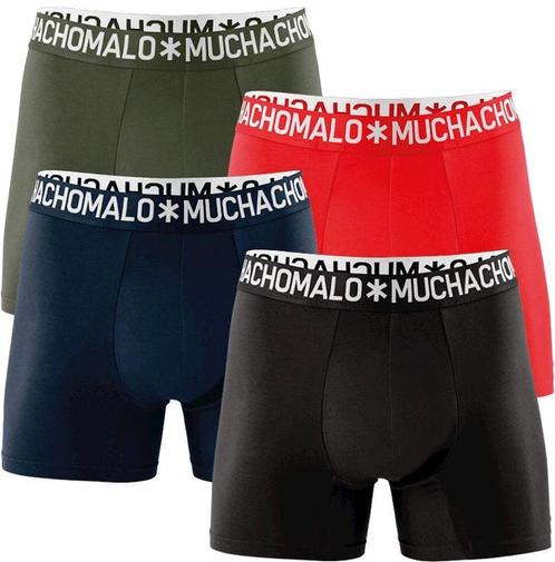 Muchachomalo Boxershorts 4-Pack 07 maat XL Heren, Kleding | Heren, Ondergoed, Groen, Boxer, Verzenden