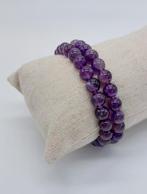 Amethist armband 8mm, Handtassen en Accessoires, Edelstenen, Ophalen of Verzenden, Nieuw