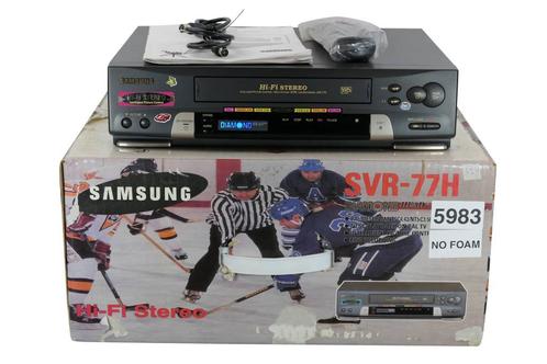 Samsung SVR77H (No Foam) - MULTI PAL, SECAM, NTSC (BOXED), TV, Hi-fi & Vidéo, Lecteurs vidéo, Envoi