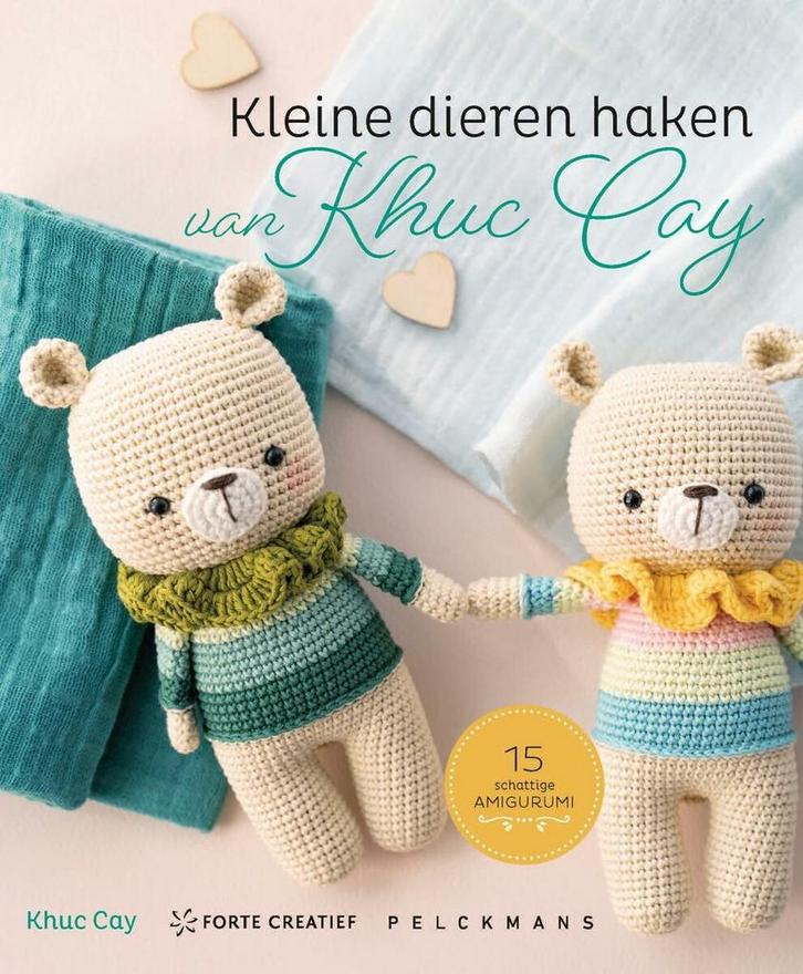 Kleine dieren haken van Khuc Cay 9789000380411 Khuc Cay, Boeken, Hobby en Vrije tijd, Zo goed als nieuw, Verzenden