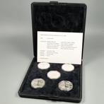 Nederland. Proof Set 1990 Herdenking Slag bij Waterloo (5, Postzegels en Munten