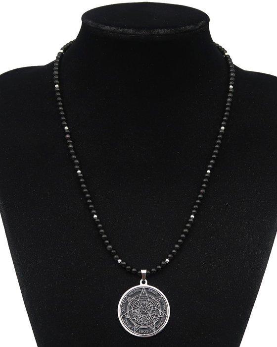 Hemels schild van obsidiaan - 7 aartsengelen - Bescherming, Antiek en Kunst, Antiek | Boeken en Manuscripten