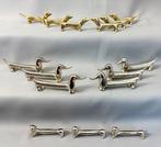 o.a. Royal Selangor - Messensteun (27) - hond, kat -