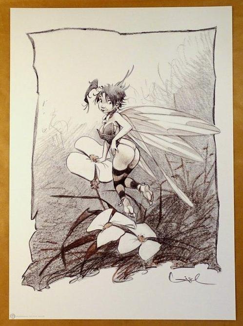 Loisel, Régis - 1 Offset Print - Clochette Fleur - Peter Pan, Boeken, Strips | Comics
