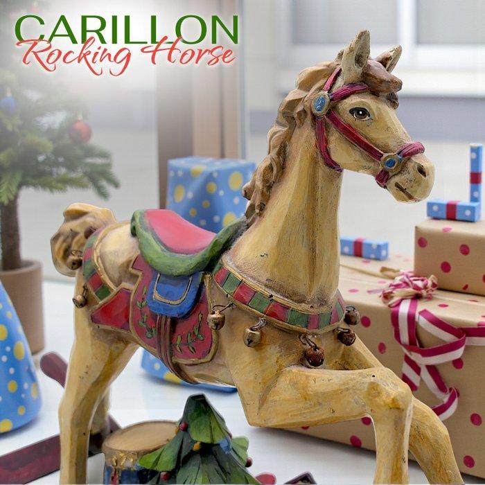 Scatola Musicale Natalizia Mod. Rocking Horse - Legno, Diversen, Kerst