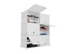Veiling - Schoenenkast / Schoenenrek - 85 x 96 x 31 cm - Wit, Huis en Inrichting, Kasten | Schoenenkasten, Nieuw