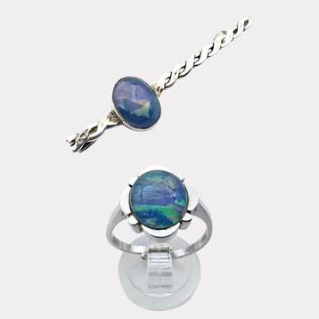 Sans Prix de Réserve - Ensemble de bijoux 2 pièces Argent