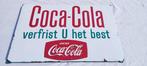 Coca-Cola - Langcat Bussum - Enseigne en émail - Émail sur