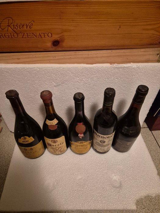 1971 Bersano, 1976 Scanavino, 1979 Silvio Grasso, 1971, Verzamelen, Wijnen