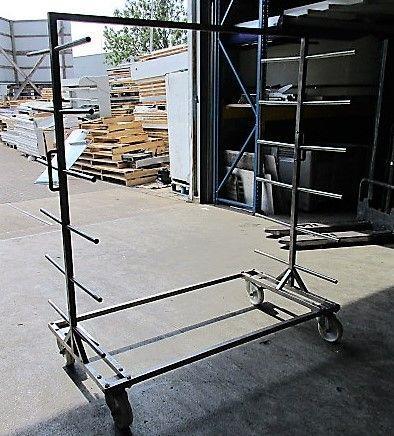 RVS voorraad stelling voor bakkerij 150cm, Zakelijke goederen, Kantoor en Winkelinrichting | Magazijn, Stelling en Opslag