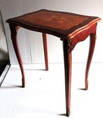 Table dappoint - Chêne, cerisier et racine dolivier -