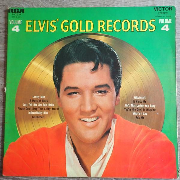 Elvis Presley - Elvis Gold Records - Volume 4, CD & DVD, Vinyles | Pop, Envoi