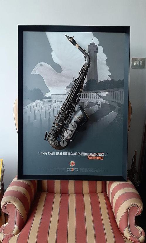 Unieke saxofoon - limited edition reeks, Muziek en Instrumenten, Blaasinstrumenten | Saxofoons, Nieuw, Met koffer, Ophalen of Verzenden