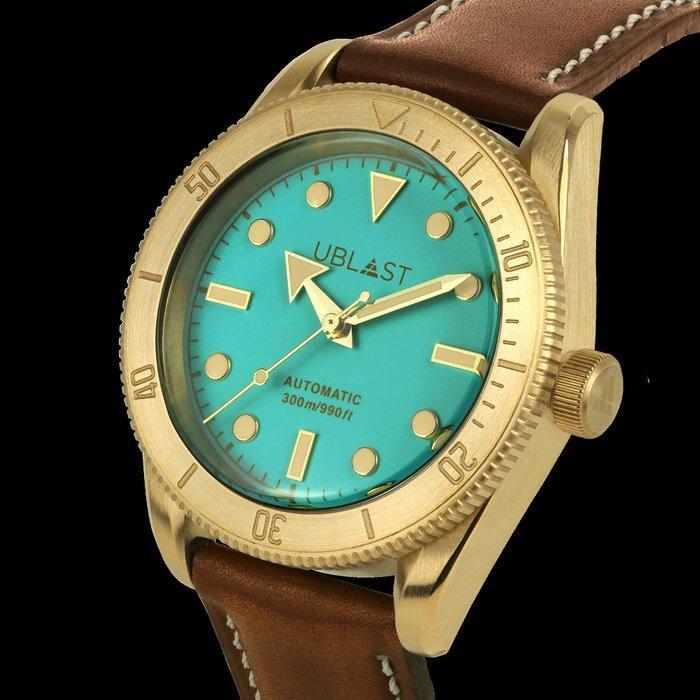 Ublast - Oracle Bronze Ltd. Edition - Luminous Dial -, Handtassen en Accessoires, Horloges | Heren