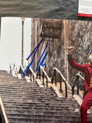 Joker, Joaquin Phoenix - Signed in Person - with PSA/DNA