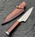 Keukenmes - Keukenmes - chefmes met ladderpatroon,