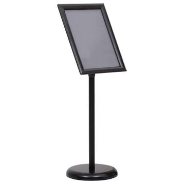 vidaXL Posterstandaard A3 aluminiumlegering zwart, Verzenden