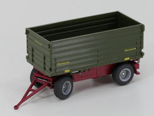 Schaal 1:32 Siku Control32 6781 twee-zijden kiepaanhanger..., Hobby en Vrije tijd, Modelauto's | 1:32, Zo goed als nieuw, SIKU