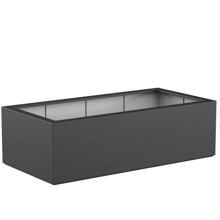 Polyester plantenbak 200x100x60cm - Met bodem, Tuin en Terras, Bloembakken en Plantenbakken, 60 cm of meer, 100 cm of meer, Tuin