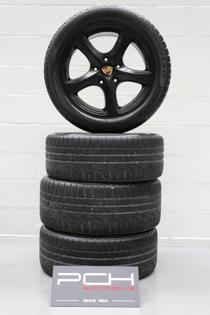 Kit Hiver pour Porsche 981 (2012-2017), Autos : Pièces & Accessoires, Pneus & Jantes, Pneus et Jantes, Utilisé, 18 pouces, Pneus hiver