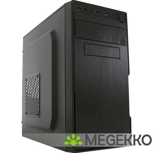 LC-Power 2014MB computerbehuizing Micro ATX Tower Zwart, Computers en Software, Computerbehuizingen, Nieuw, Verzenden