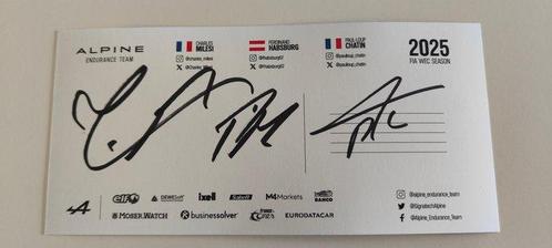 Alpine Renault - Alpine Endurance Team 2025 FIA WEC Season -, Verzamelen, Automerken, Motoren en Formule 1