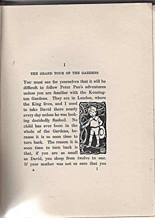 J.M. Barrie; Arthur Rackham - Peter Pan in Kensington, Antiek en Kunst, Antiek | Boeken en Manuscripten