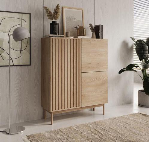 Meubella Dressoir Storm eiken 105 cm, Huis en Inrichting, Kasten | Dressoirs, 25 tot 50 cm, Nieuw, 100 tot 150 cm, Verzenden