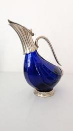 Karaf - Glas, Verzilverd