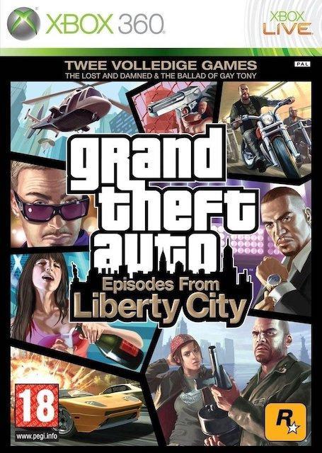 Grand Theft Auto IV Episodes From Liberty City (GTA 4), Games en Spelcomputers, Games | Xbox 360, Zo goed als nieuw, Ophalen of Verzenden