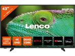 Lenco LED-4353BK - 43 4K Android Smart TV - Zwart, Verzenden