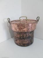 Pot - Koper, Messing - oude boiler