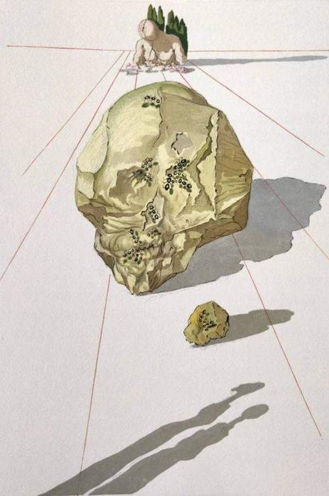 Salvador Dali (1904-1989) - Le Supplice de hypocrites - The, Antiquités & Art, Art | Peinture | Classique