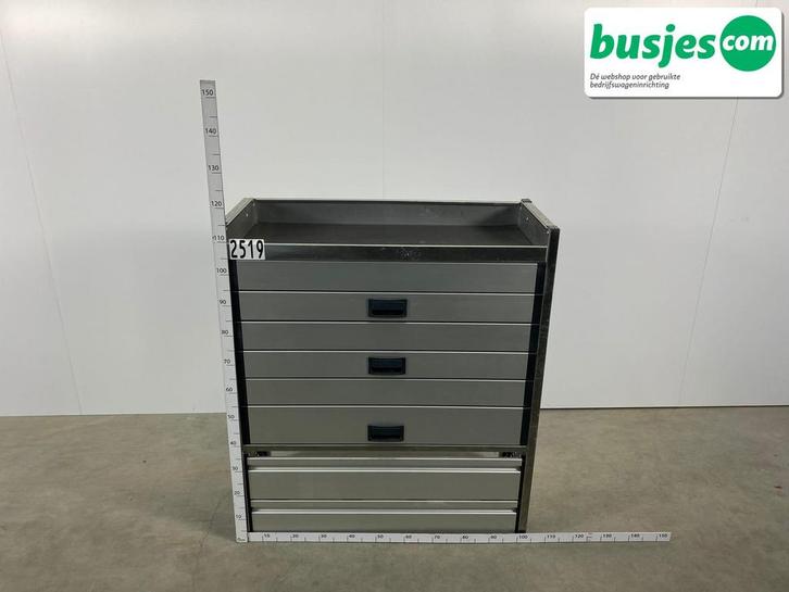 Aluca aluminium bedrijfswageninrichting gebruikt (nr 2519), Auto-onderdelen, Overige Auto-onderdelen, Gebruikt, Verzenden