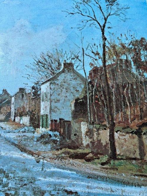 Camille Pissaro (1830-1903) - La route de Louveciennes, Antiek en Kunst, Antiek | Overige Antiek