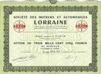 Verzameling van obligaties of aandelen - Autos - Frankrijk, Antiquités & Art