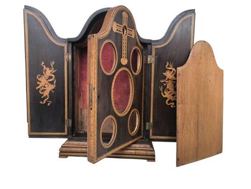Objets chrétiens - Antique - Bois - 1920-1930 - Cadre photo, Antiek en Kunst, Kunst | Niet-Westerse kunst