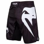 Venum Light 3.0 MMA Fightshorts Zwart Wit, Kleding | Heren, Verzenden, Zwart, Vechtsport, Venum