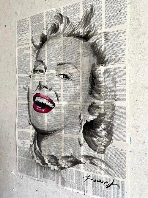 TOMEH 1988 - Marilyn Monroe, Antiek en Kunst, Kunst | Schilderijen | Modern