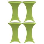 vidaXL Tafelhoes stretch 4 st 70 cm groen, Verzenden, Nieuw